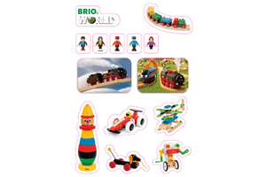 BRIOステッカー