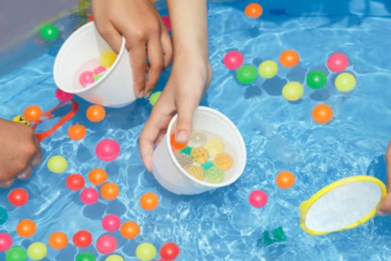 スーパーボールすくい