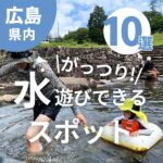 広島でがっつり水遊びできるスポット10選！駐車場・バーベキュー情報も