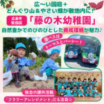 広～い園庭＋どんぐり山＆やさい畑が敷地内に！佐伯区「藤の木幼稚園」は自然豊かでのびのびとした育成環境が魅力♪