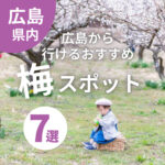 梅の魅力を味わうならここ！広島から行けるおすすめ梅スポット7選